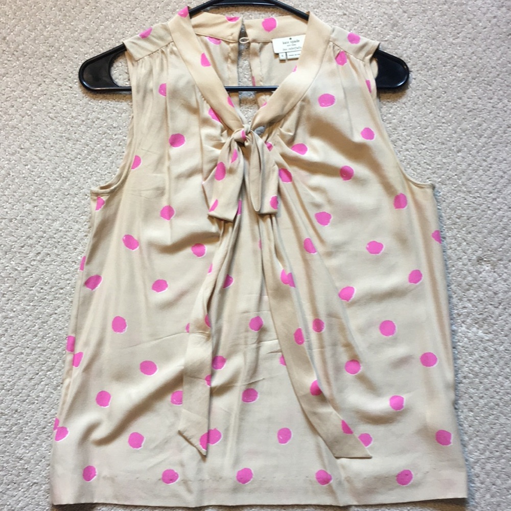Kate spade blouse sleeveless